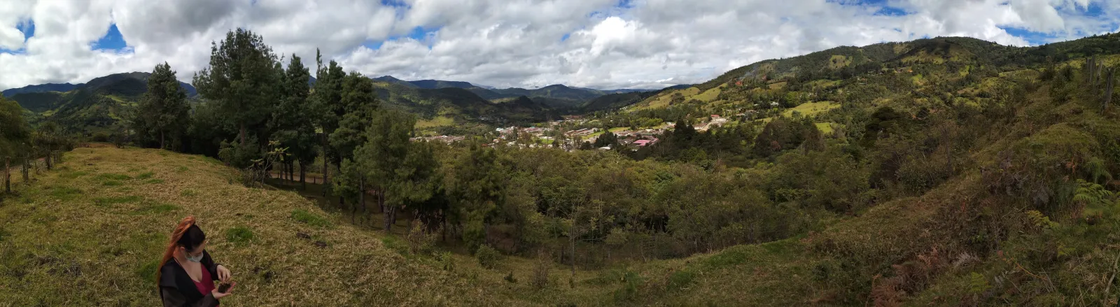 Vista panorámica del terreno
